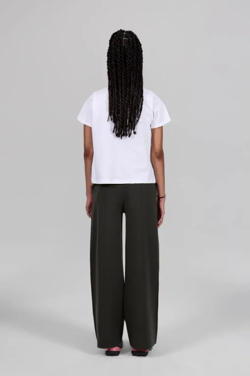 Gertrude Tee-shirt à manches courtes Léopoldine College Opticwhite Hot