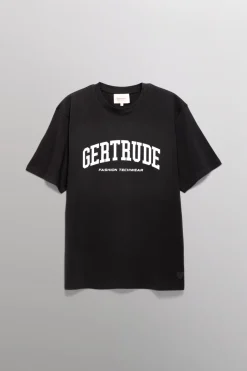 Gertrude Tee-shirt à manches courtes Léopoldine College Noir Store