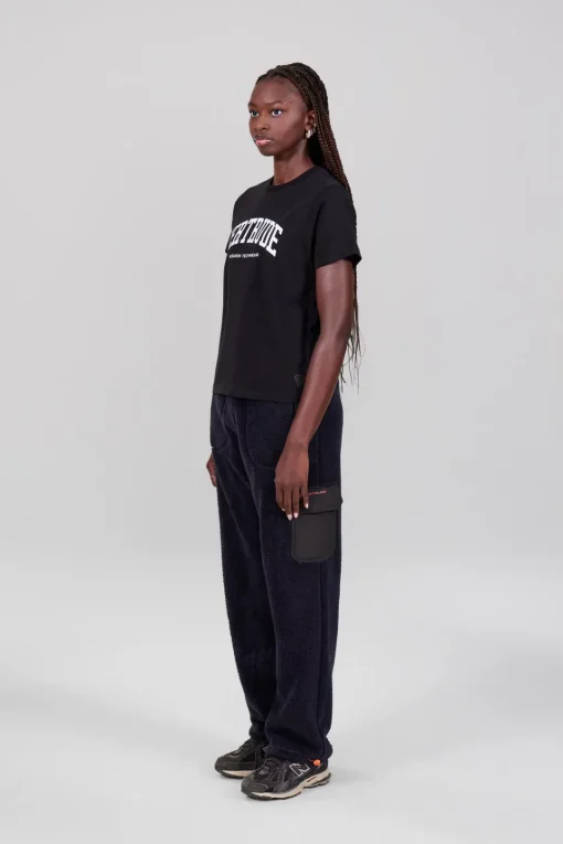 Gertrude Tee-shirt à manches courtes Léopoldine College Noir Store