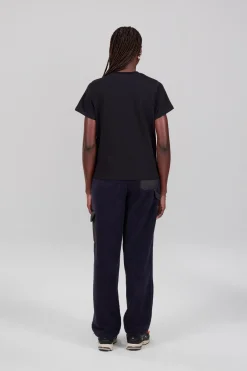 Gertrude Tee-shirt à manches courtes Léopoldine College Noir Store