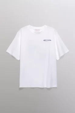 Gertrude Tee-shirt à manches courtes Leonce Flower Opticwhite Clearance