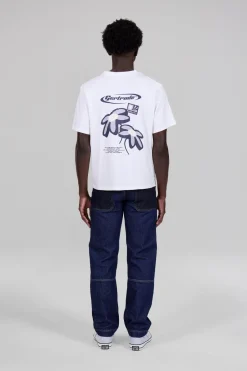 Gertrude Tee-shirt à manches courtes Leonce Flower Opticwhite Clearance
