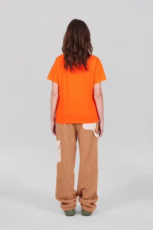 Gertrude Tee-shirt à manches courtes Léopoldine Star Orange Sale