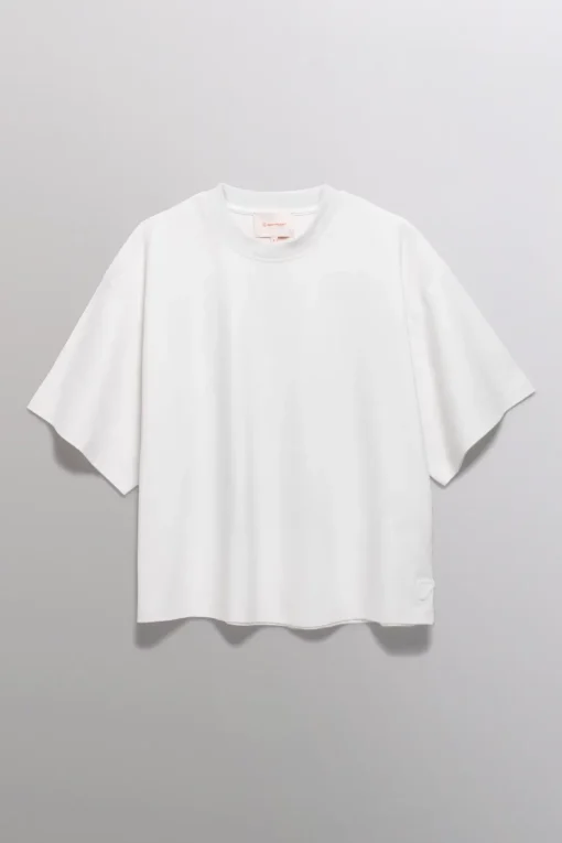 Gertrude Tee-shirt manches courtes oversize imprimé Suzon Blanc Best Sale