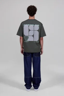 Gertrude Tee-Shirt manches courtes Horton Kaki Online