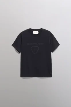 Gertrude Tee-Shirt manches courtes unisexe Little Leonce Noir Best Sale