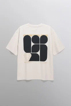 Gertrude Tee-Shirt manches courtes Horton Beige Online