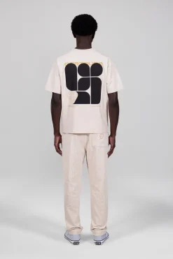 Gertrude Tee-Shirt manches courtes Horton Beige Online