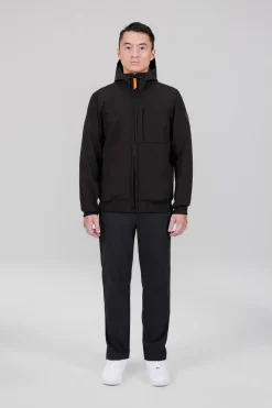 Gertrude Veste à capuche softshell Rony Noir Clearance