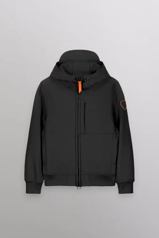 Gertrude Veste à capuche softshell Rony Noir Clearance