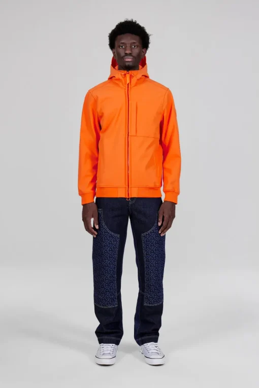 Gertrude Veste à capuche softshell Rony Orange Fashion