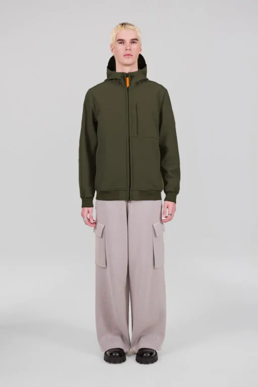 Gertrude Veste à capuche softshell Rony Kaki Online