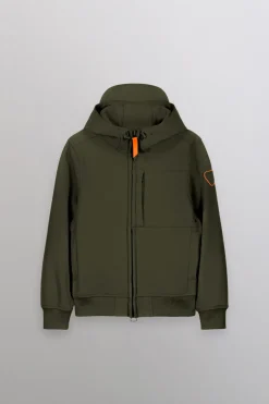 Gertrude Veste à capuche softshell Rony Kaki Online