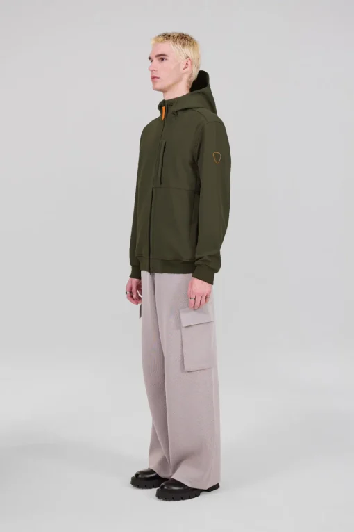 Gertrude Veste à capuche softshell Rony Kaki Online