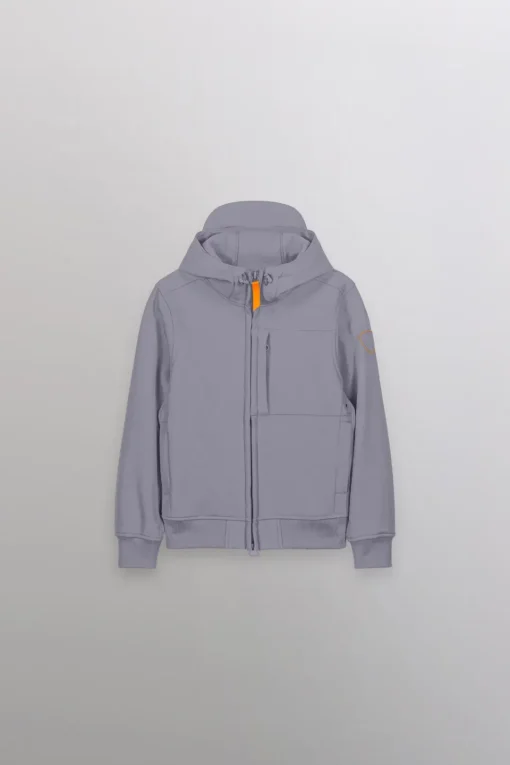Gertrude Veste à capuche unisexe en softshell Little Rony Anthra New