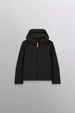 Gertrude Veste courte réversible Little Gaspard Noir Discount