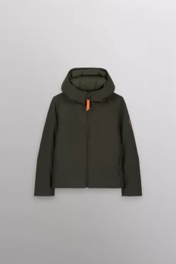Gertrude Veste courte réversible Little Gaspard Kaki Best Sale