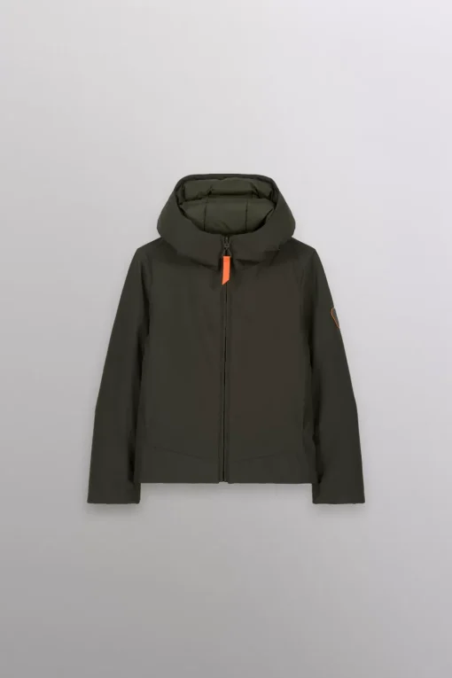 Gertrude Veste courte réversible Little Gaspard Kaki Best Sale