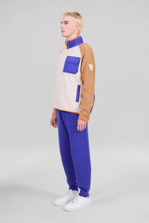 Gertrude Veste en sherpas bicolore Ramzi Beige/camel Hot