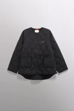 Gertrude Veste matelassée oversize unisexe Juliette Noir Store