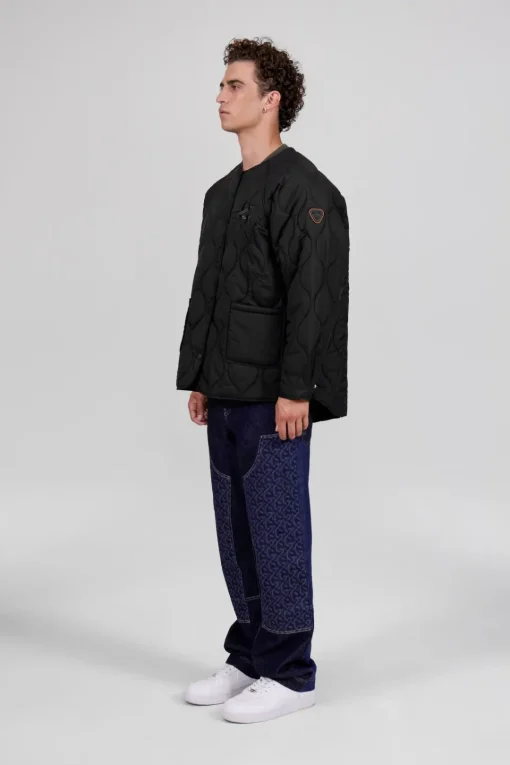 Gertrude Veste matelassée oversize unisexe Juliette Noir Store