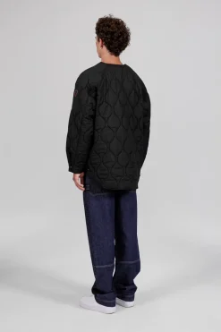 Gertrude Veste matelassée oversize unisexe Juliette Noir Store