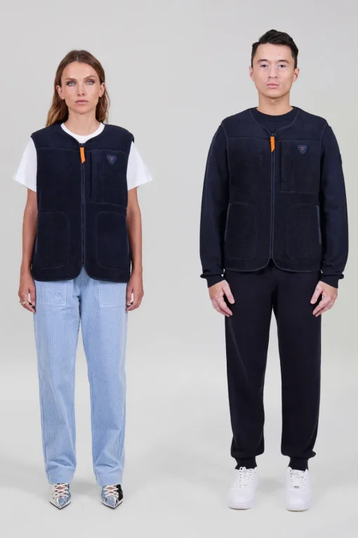 Gertrude Veste sans manche en sherpa unisexe Enzo Night Best
