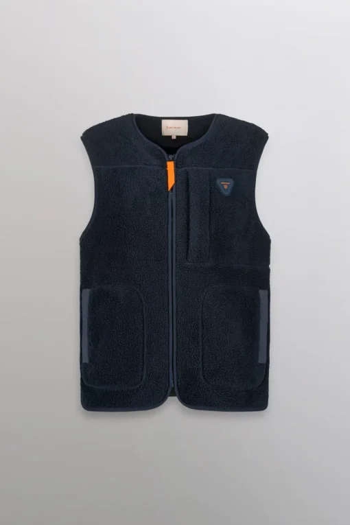 Gertrude Veste sans manche en sherpa unisexe Enzo Night Best