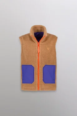 Gertrude Veste sans manches en sherpa réversible Bakary Prusse Cheap