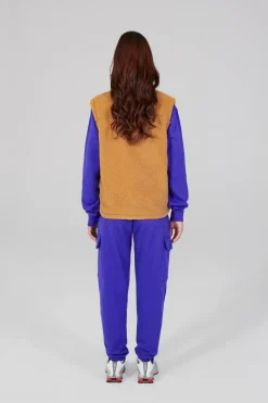 Gertrude Veste sans manches en sherpa réversible Bakary Prusse Cheap